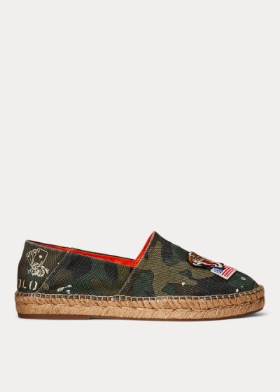 Alpargatas Polo Ralph Lauren Hombre Camuflados - Canvas - PDETG5914